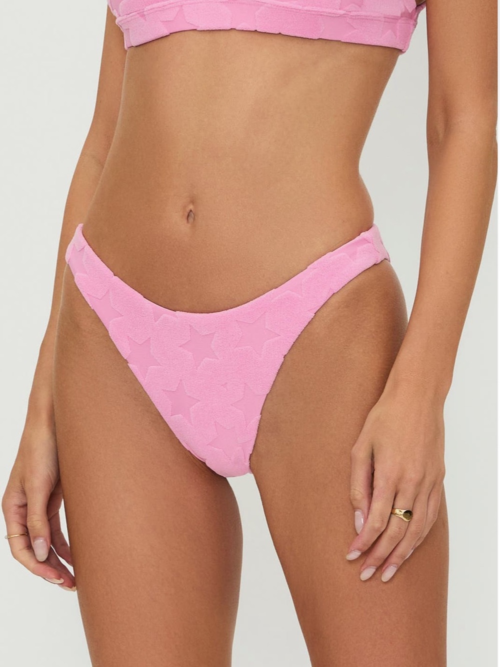 Beacn riot Kaylın KiD High Cut Bikini Bottoms